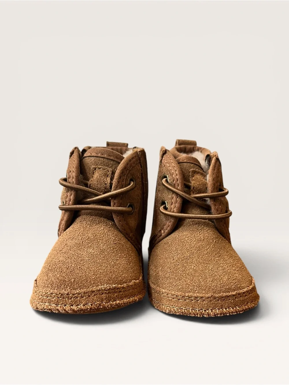 UGG Mini Chestnut Suede Baby Booties